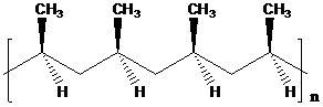 等规聚丙烯分子结构式